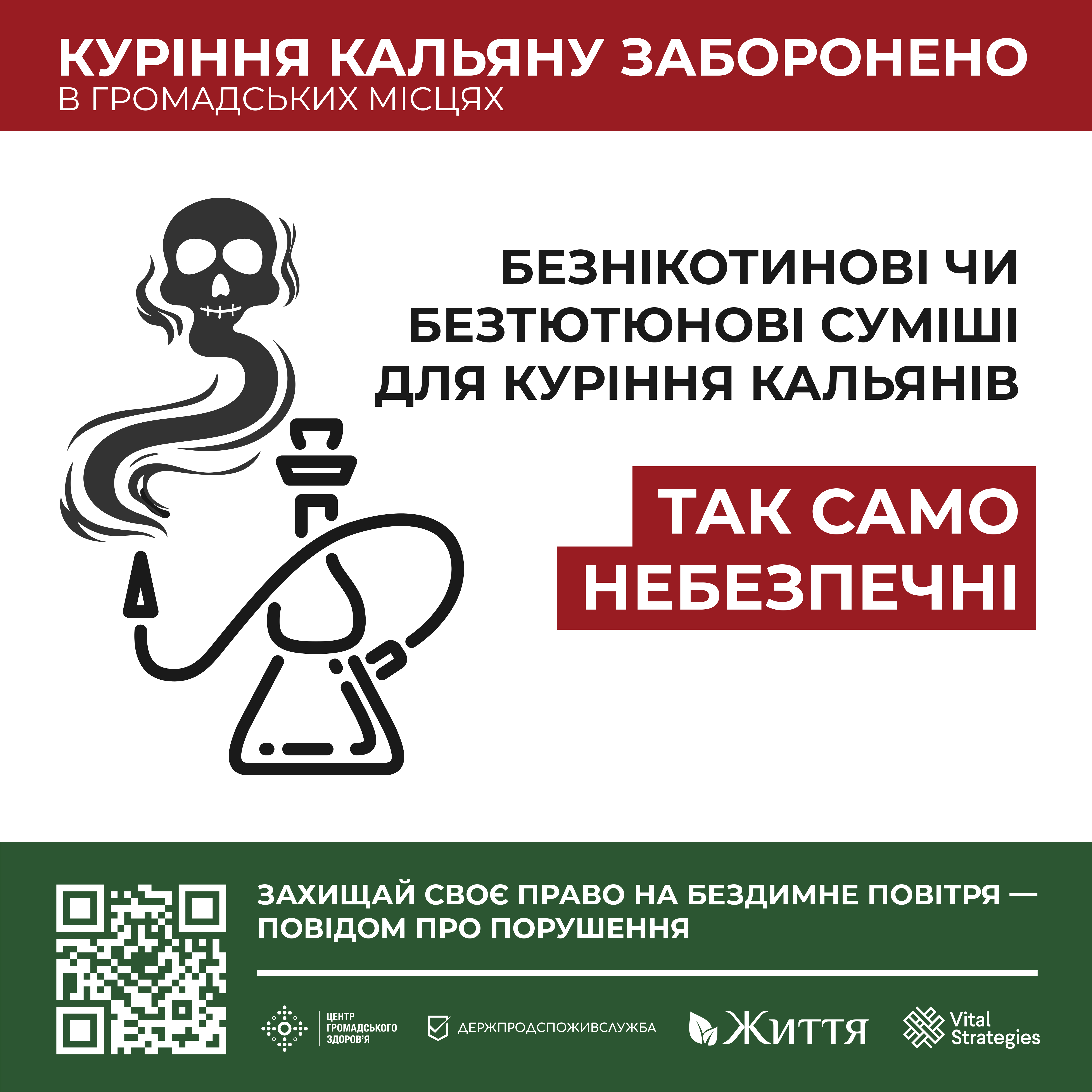 Безнікотинові чи безтютюнові суміші для куріння кальянів так само небезпечні